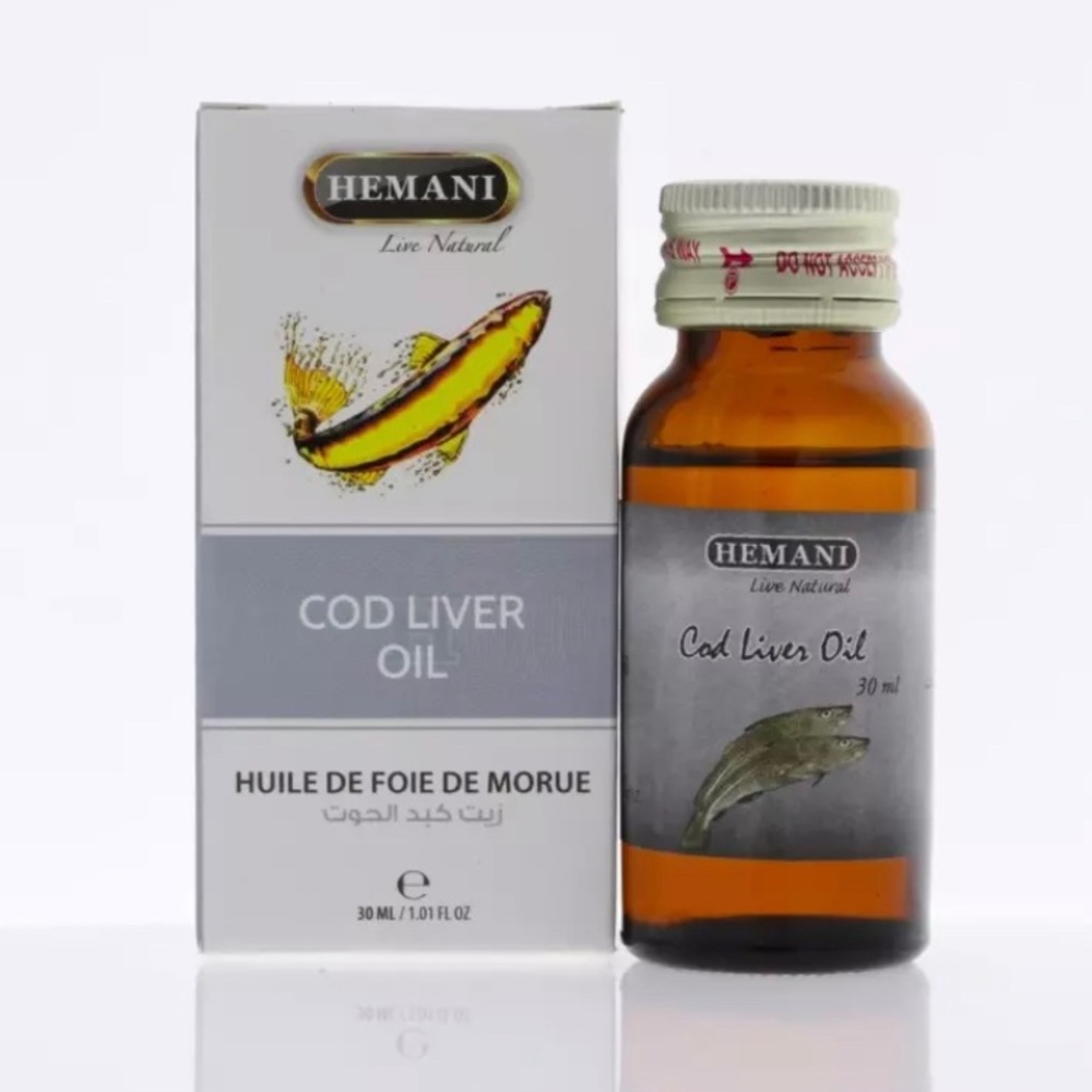 Cod Liver Oil pure Cold Pressed Oil 30ml
